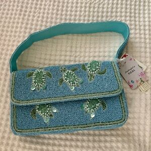 Beaded Sea Turtle Bag